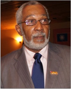 Le professeur Daniel Supplice, représentant du chef de l’État haïtien